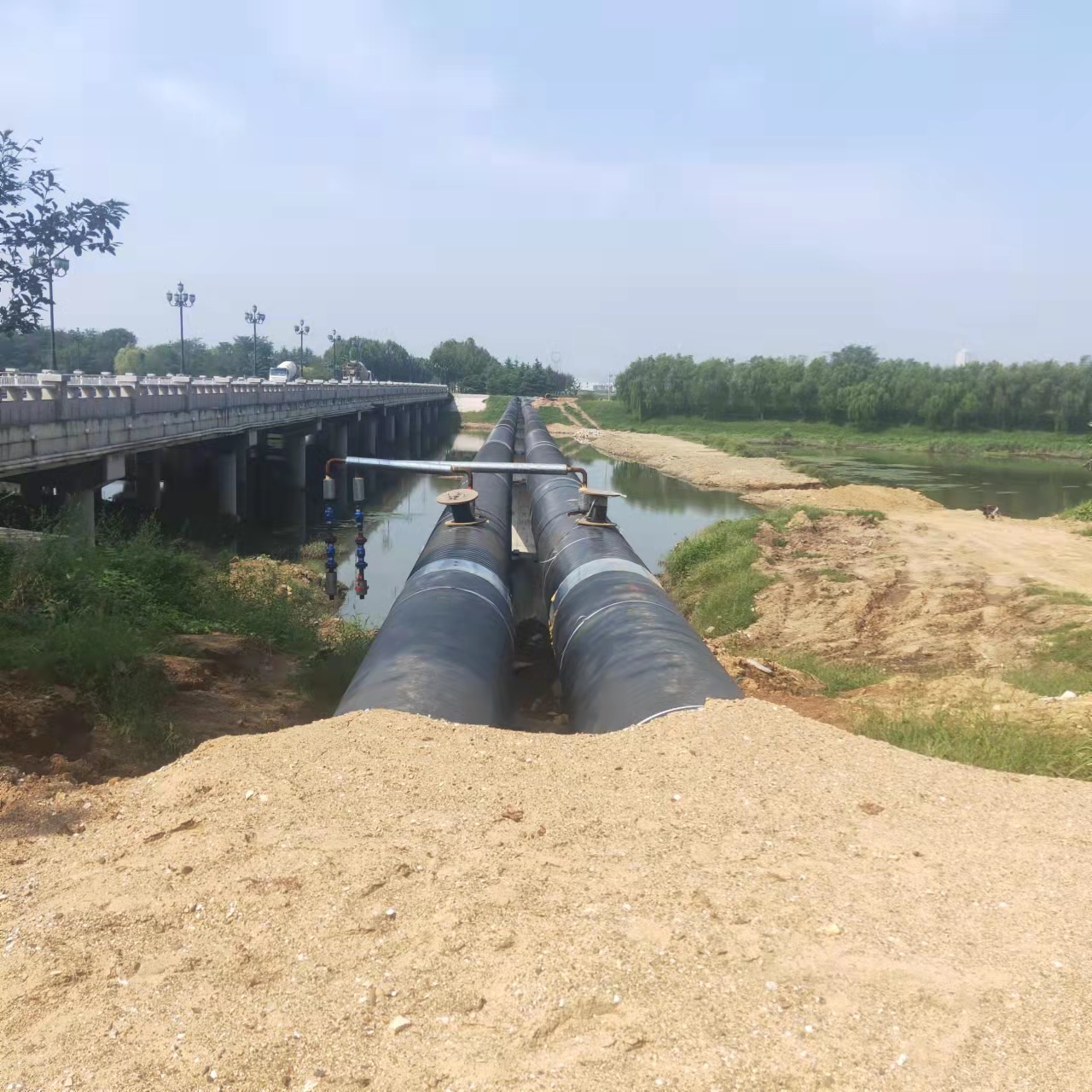 滨州深水井管道输油管道清洗